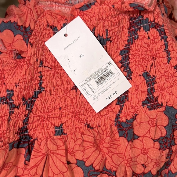 Isabel Maternity by Ingrid & Isabel™ Ruffle Smocked Maternity Tank Top - Picture 4 of 4